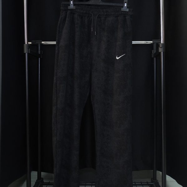 NXT6 Nike Siyah Desenli Baggy Düz Paça Eşofman